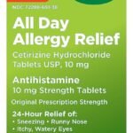 Amazon Basic Care 24 Hour Allergy Relief, Cetirizine Hydrochloride Tablets, 10 mg, 300 Count (Packaging may vary)