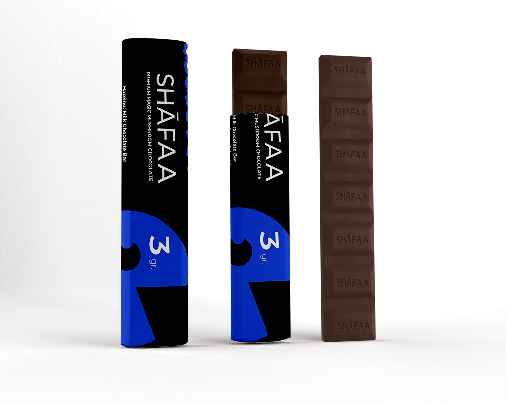 Shafaa Penis Envy Magic Mushrooms Dark Chocolate Bar Edibles